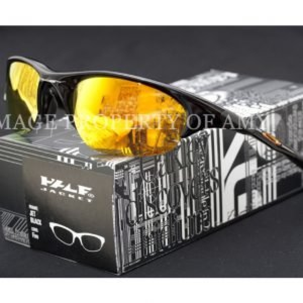 Oakley Half Jacket Jet Black Fire HDO Sunglasses 03-613