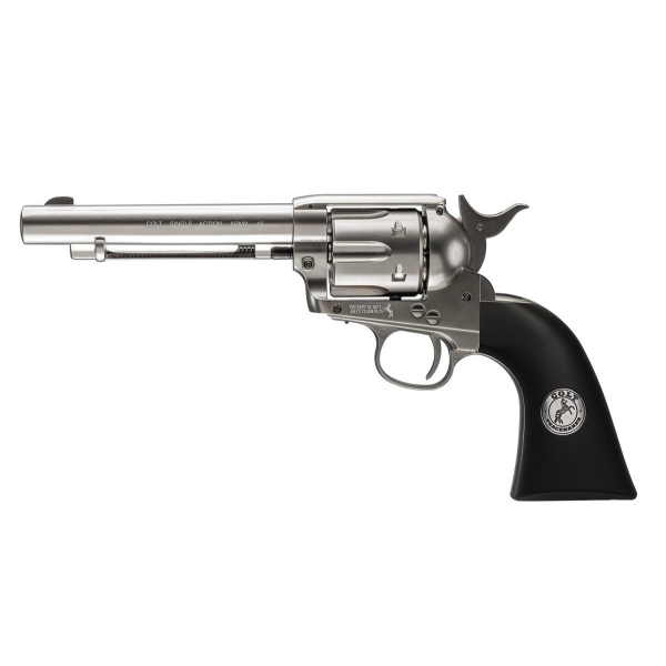 Duke SAA Colt Peacemaker Revolver, Nickel