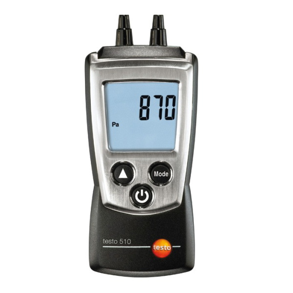testo 510 – Manómetro de bolsillo para medir presión diferencial