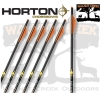 6-pack Horton Lightning Strike 20″ 317 Grain Carbon Crossbow