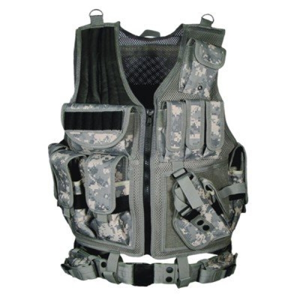 UTG Law Enforcement Tactical Vest Army Camo