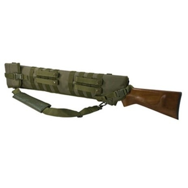 NcSTAR Tactical Shotgun Scabbard Gun Case Shoulder Carry Green Extra