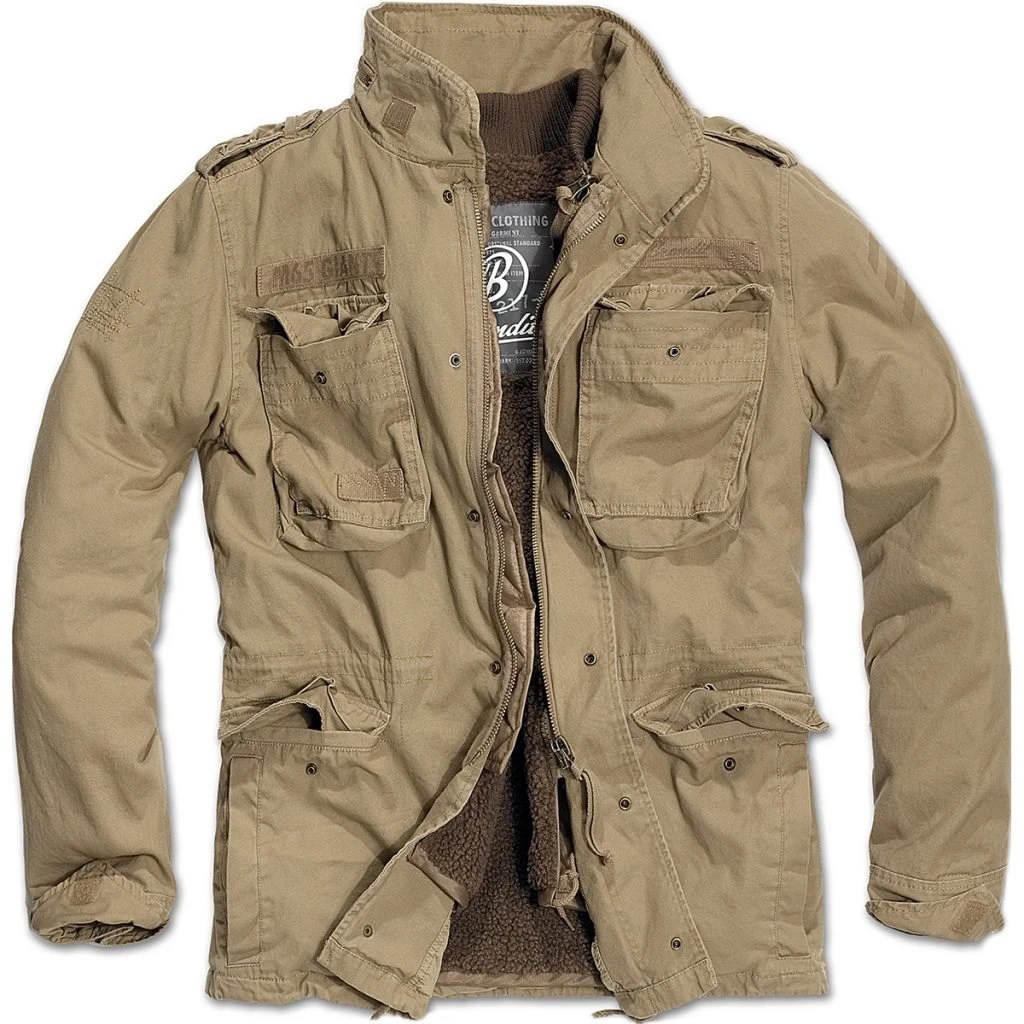 Brandit Men's M-65 Giant Jacket - Camel | Solargas Comercializadora