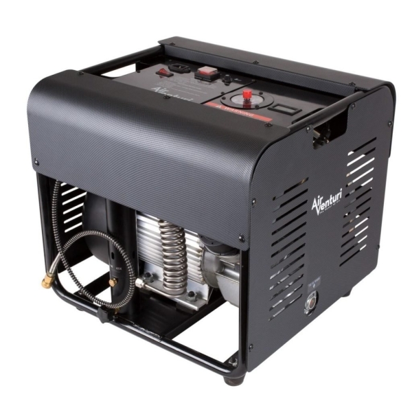 Air Venturi Air Compressor, Electric, 4500 PSI/310 Bar, 220V