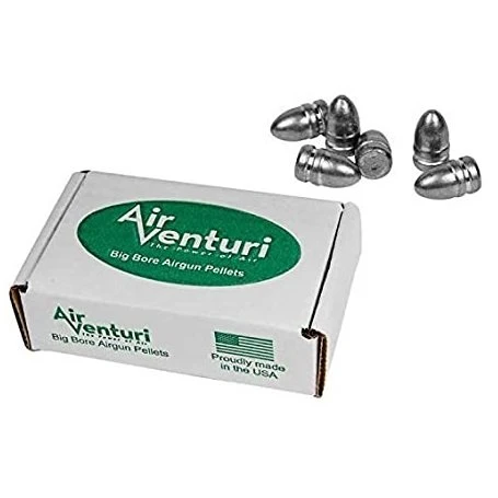 Air Venturi .45 Cal, 405 Grains, Flat Point, 50ct - Airgun Megastore