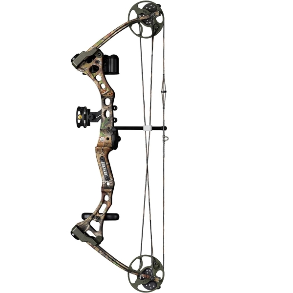 Bear Archery Apprentice 2 Ready – to – Hunt Compound Bow Package Realtree APG