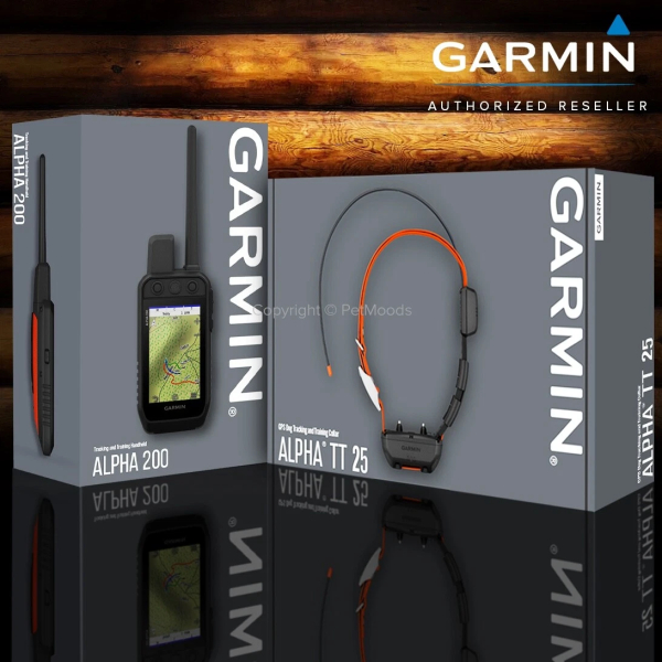 Garmin Alpha 200 GPS Tracking and Training Handheld with Alpha TT25 Dog Collar